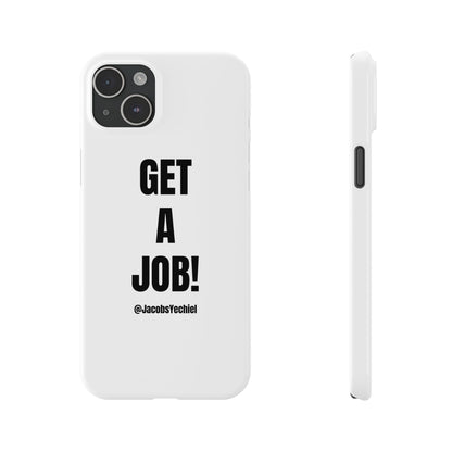 White Slim Phone Case