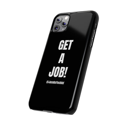 Black Slim Phone Case
