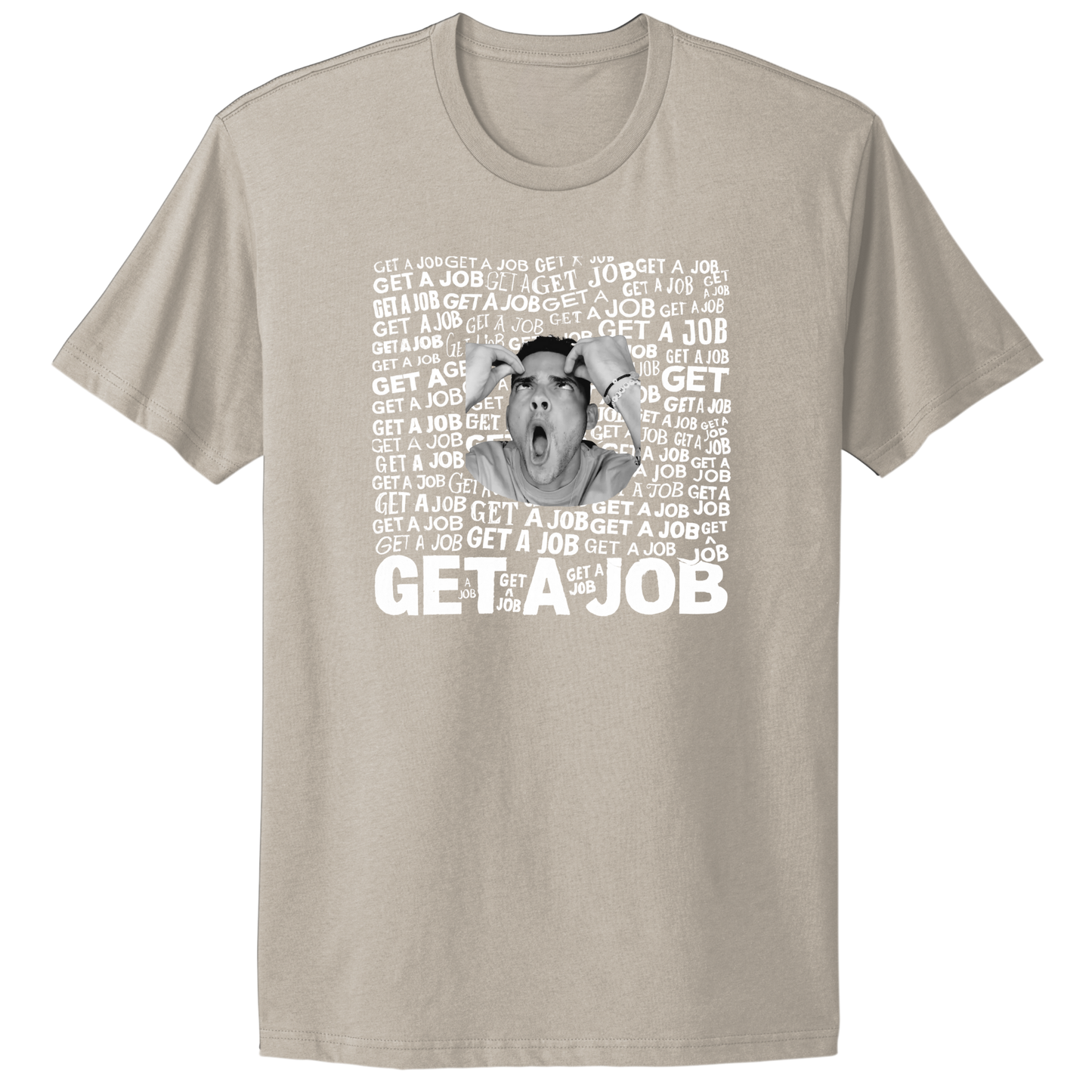 Get A Job Crewneck T-Shirt