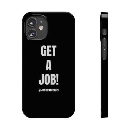 Black Slim Phone Case