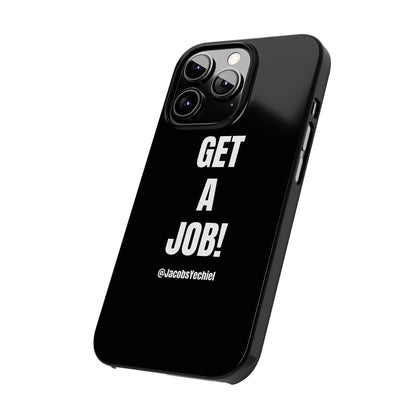 Black Slim Phone Case