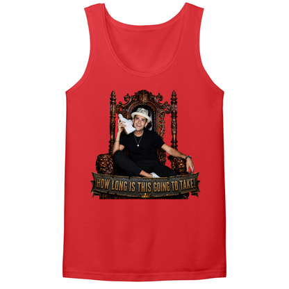 How Long Is This Going To Take Mens Tank Top