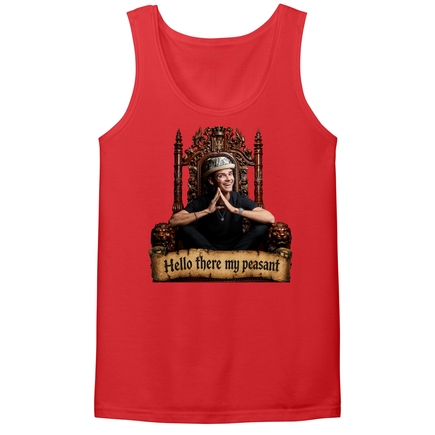 Hello There My Peasant Mens Tank Top