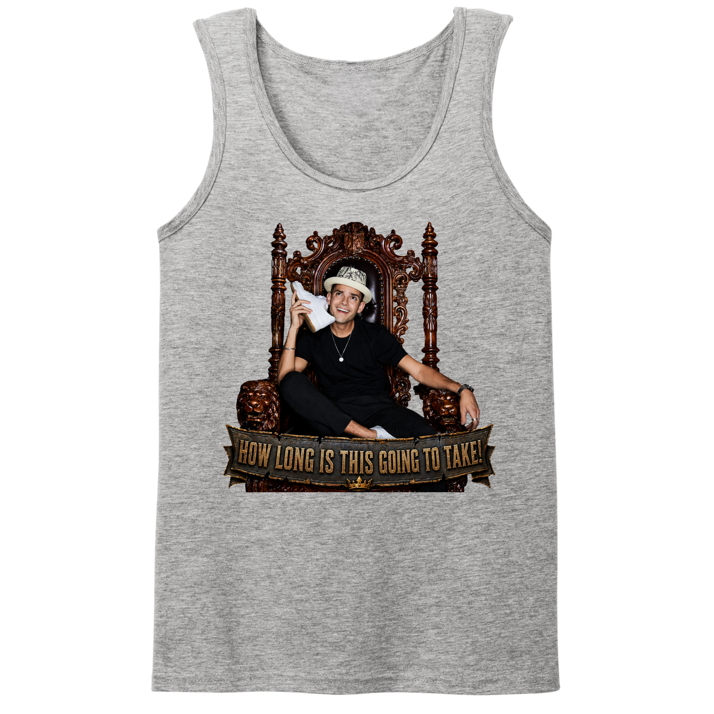 How Long Is This Going To Take Mens Tank Top