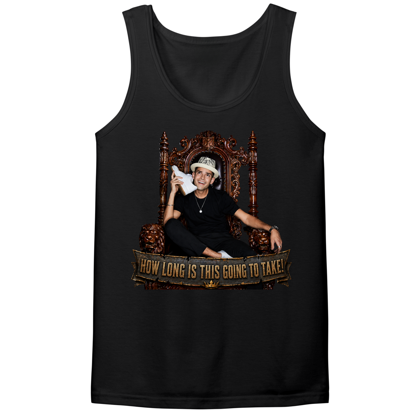 How Long Is This Going To Take Mens Tank Top