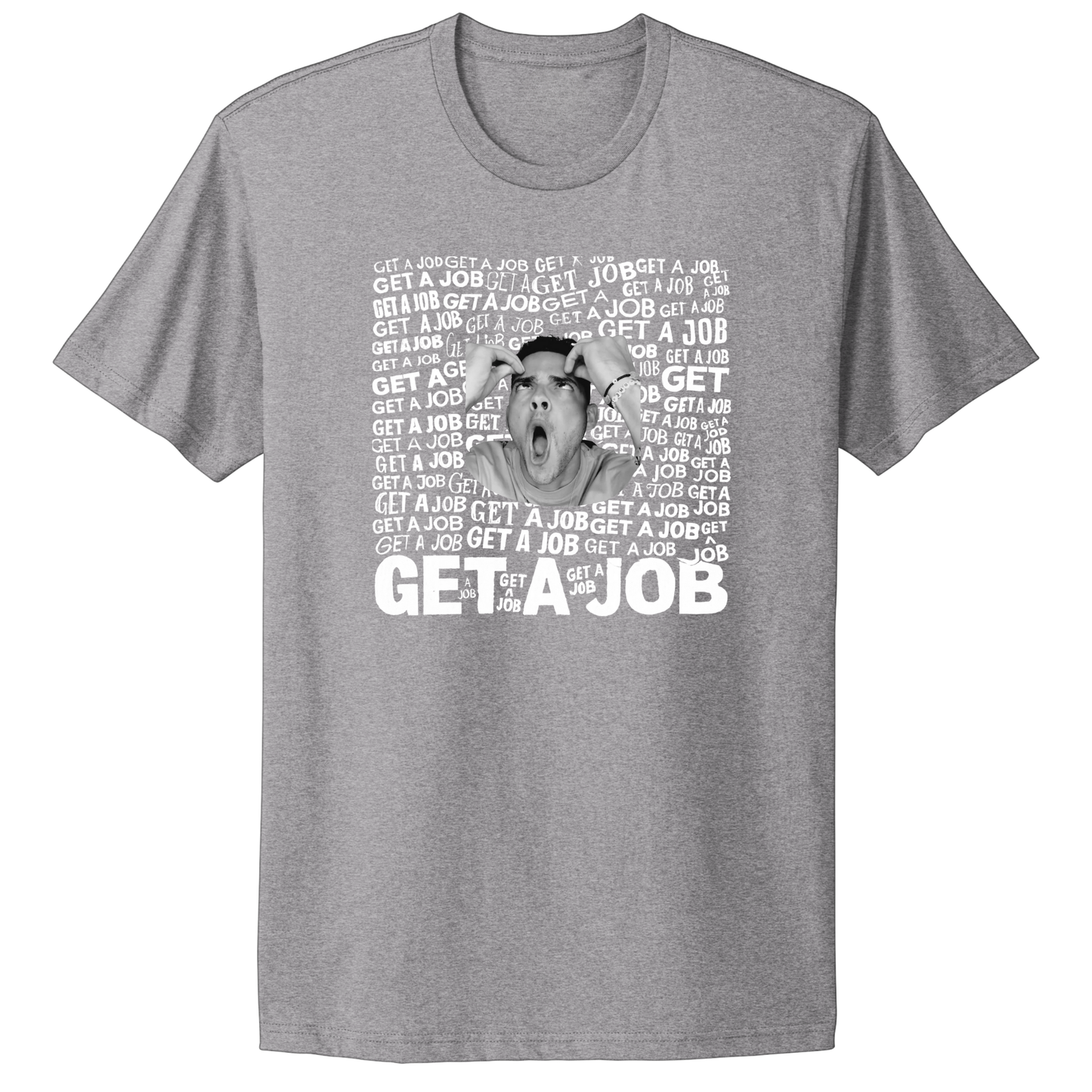 Get A Job Crewneck T-Shirt
