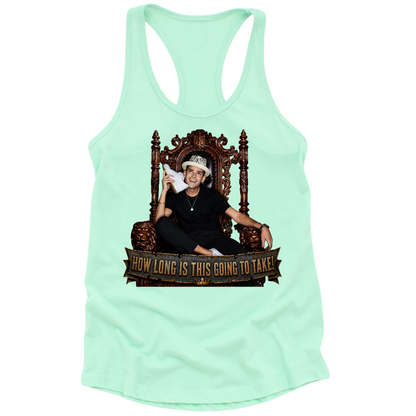 How Long Is This Going To Take Womens Tank Top