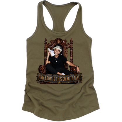 How Long Is This Going To Take Womens Tank Top