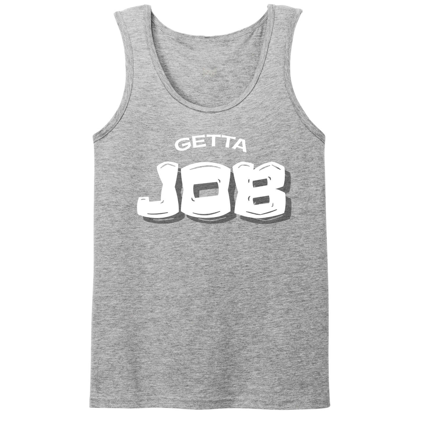 Get A Job V3 Mens Tank Top