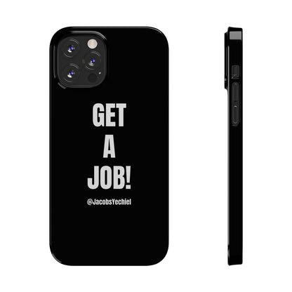 Black Slim Phone Case