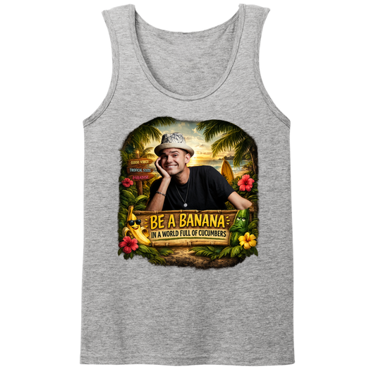 Be A Banana Mens Tank Top
