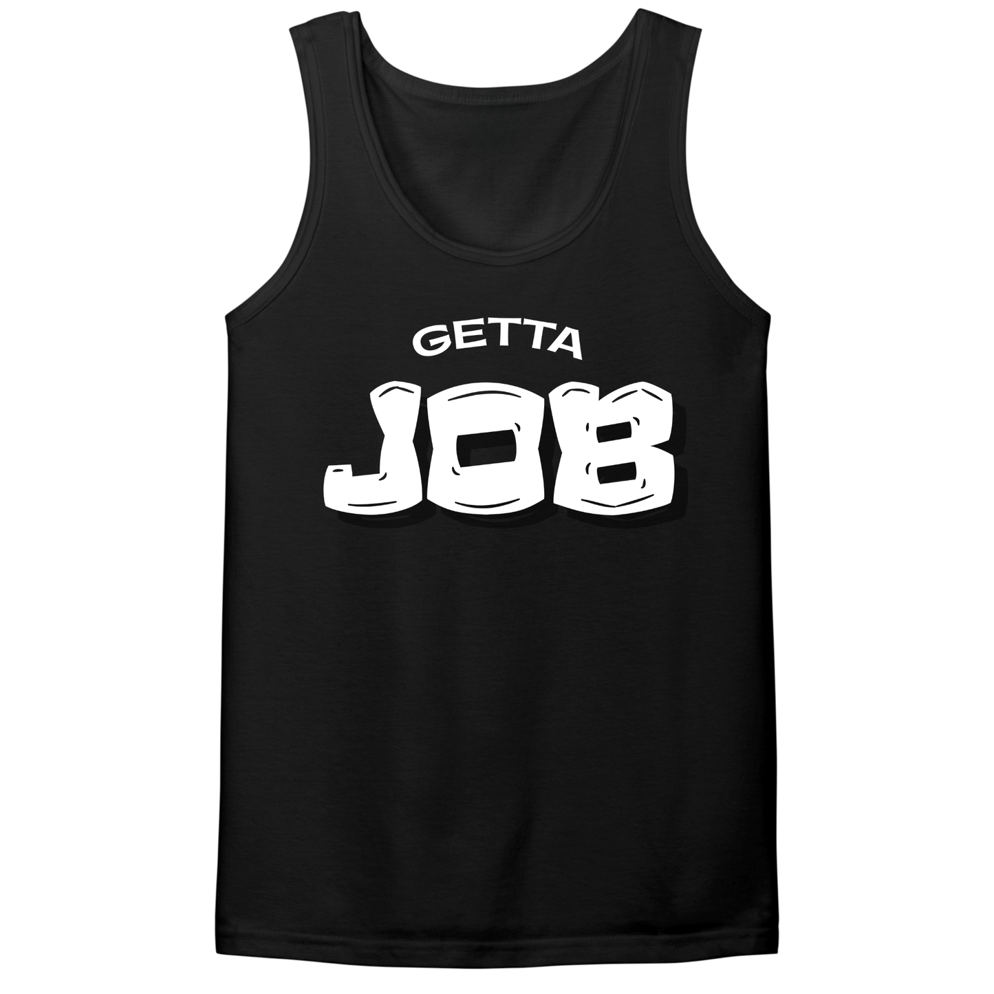 Get A Job V3 Mens Tank Top