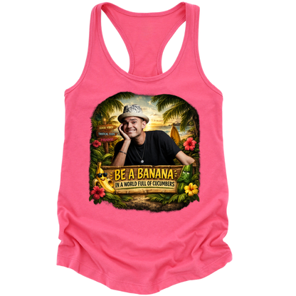 Be A Banana Womens Tank Top