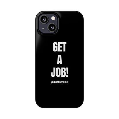Black Slim Phone Case
