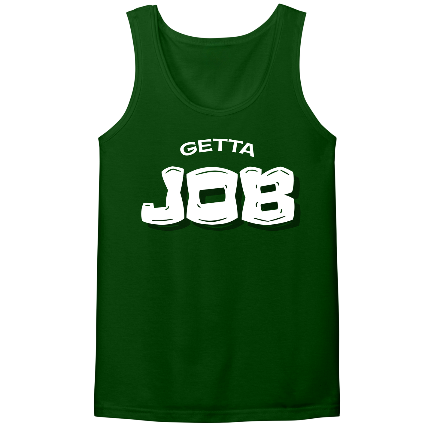 Get A Job V3 Mens Tank Top