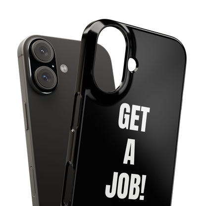 Black Slim Phone Case