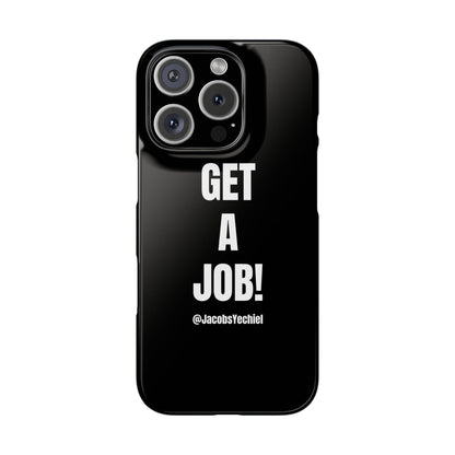 Black Slim Phone Case
