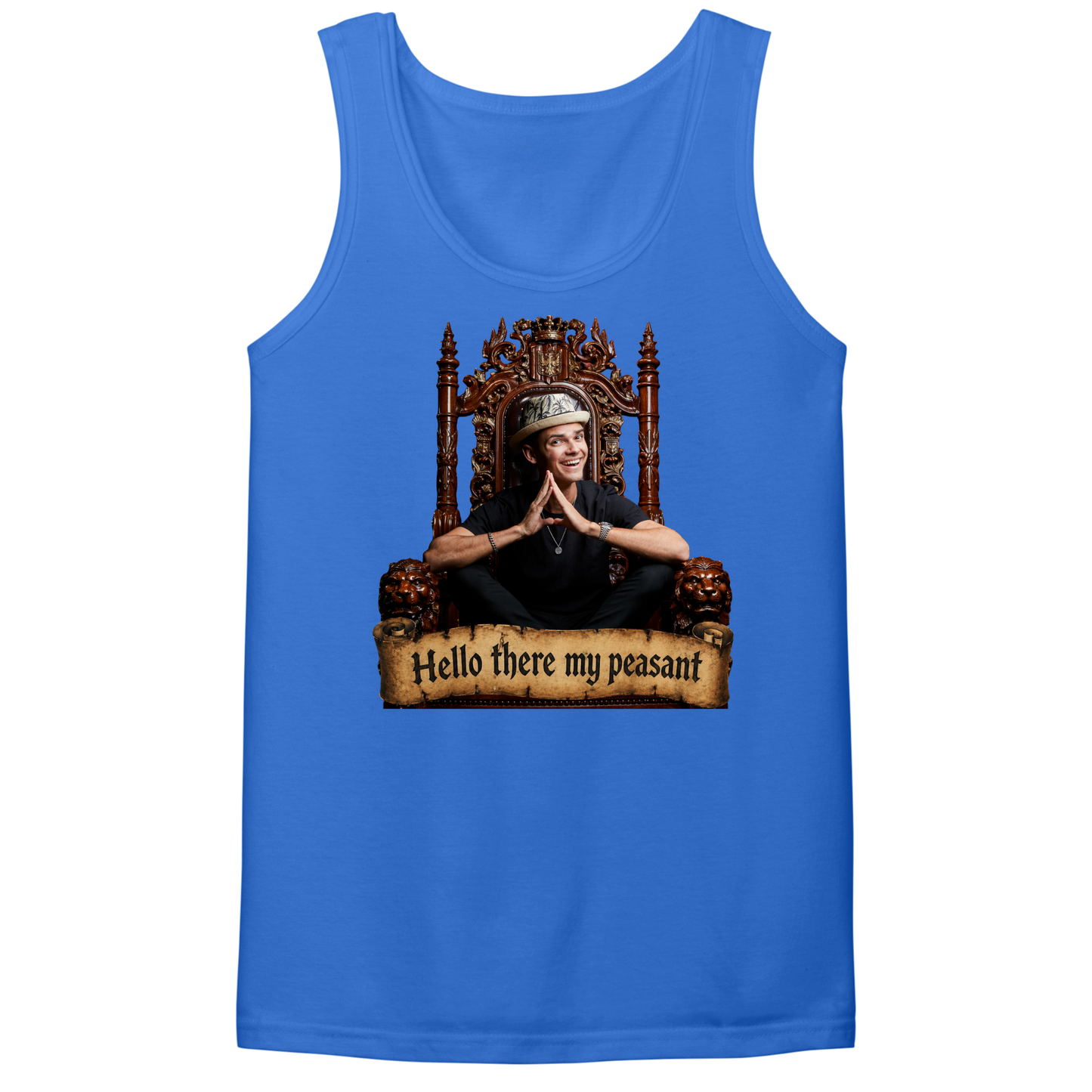 Hello There My Peasant Mens Tank Top