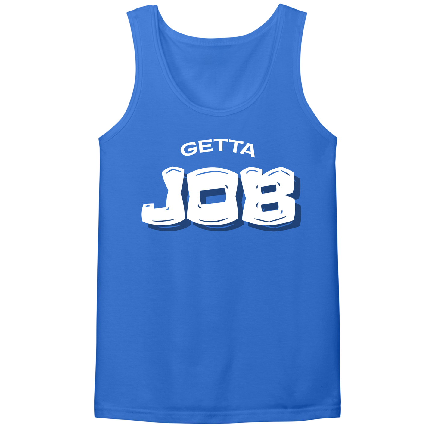 Get A Job V3 Mens Tank Top