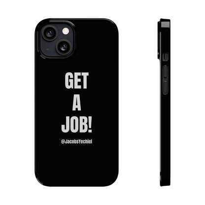 Black Slim Phone Case