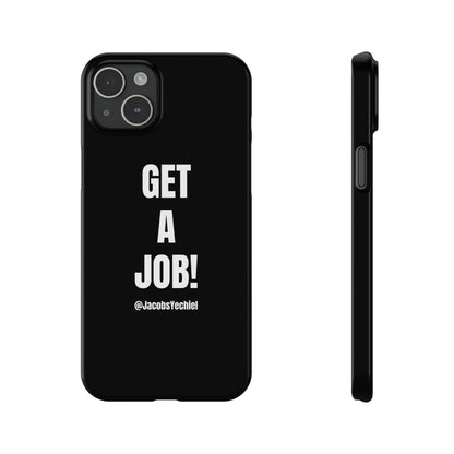 Black Slim Phone Case