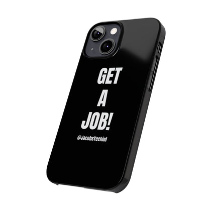 Black Slim Phone Case