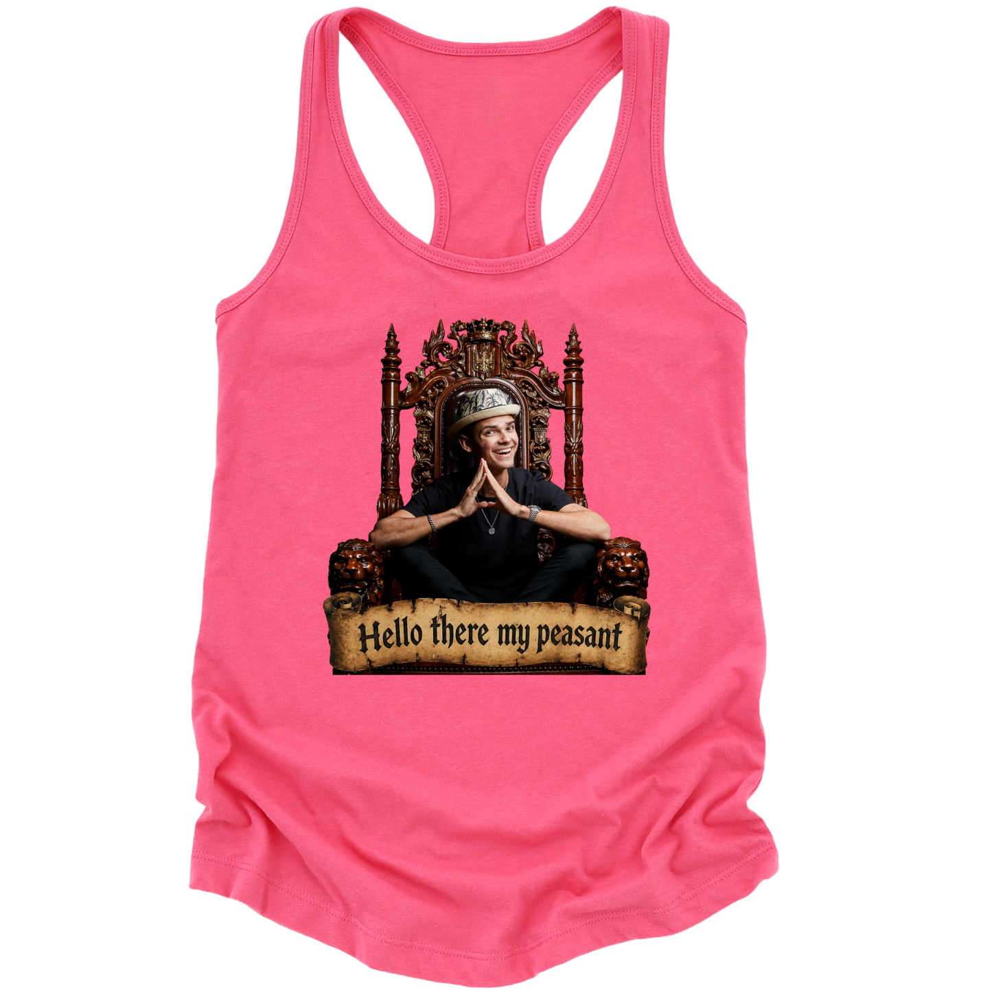 Hello There My Peasant Womens Tank Top