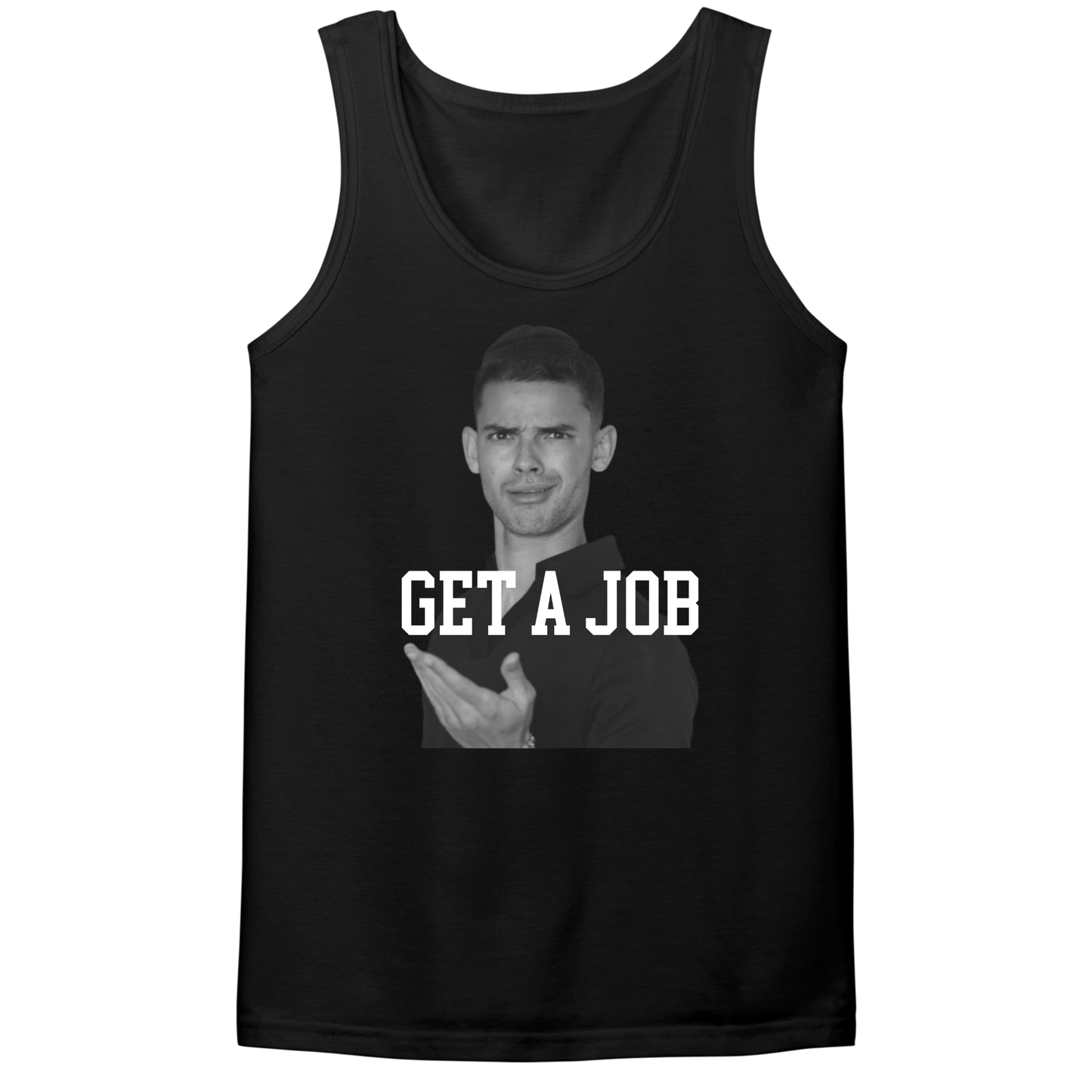 Get A Job V2 Mens Tank Top