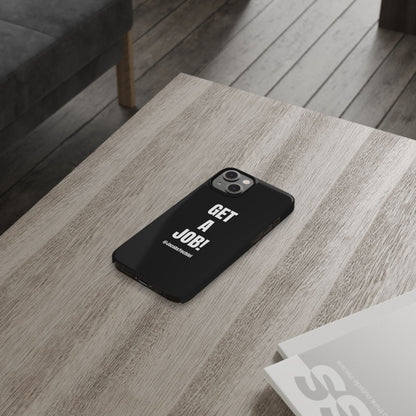 Black Slim Phone Case