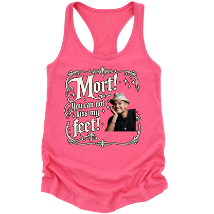 You Can Not Kiss My Feet Womens Tank Top