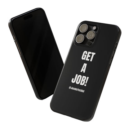 Black Slim Phone Case