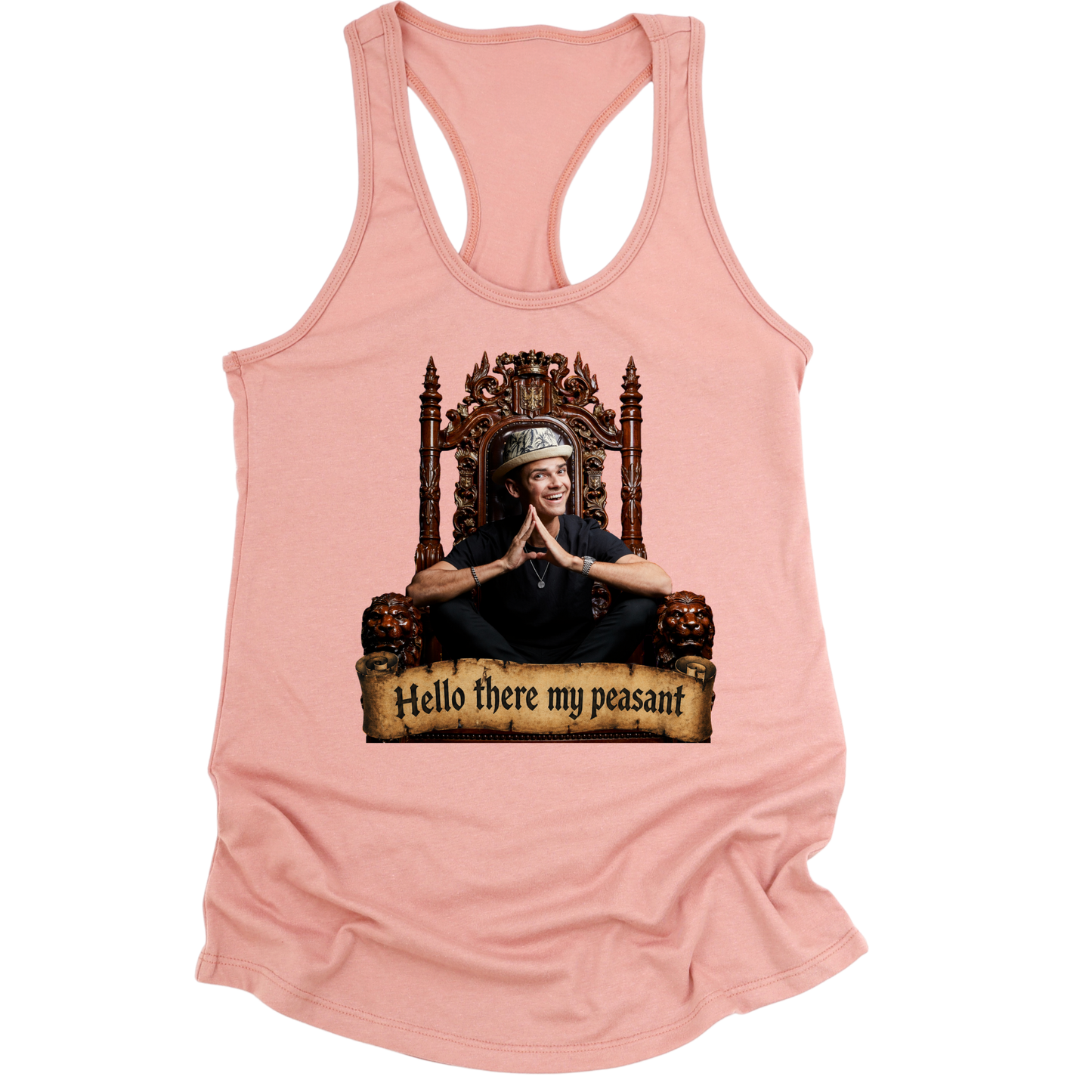 Hello There My Peasant Womens Tank Top