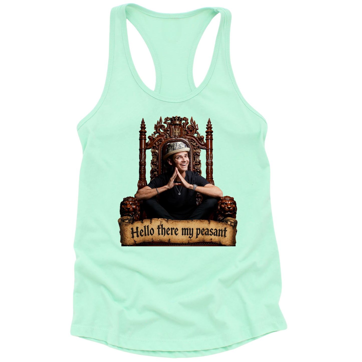 Hello There My Peasant Womens Tank Top