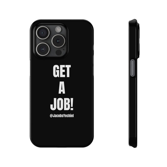 Black Slim Phone Case