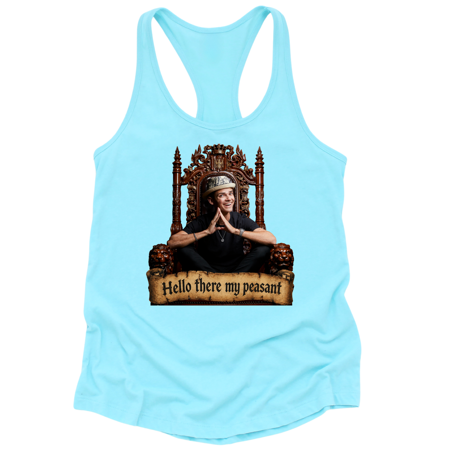 Hello There My Peasant Womens Tank Top